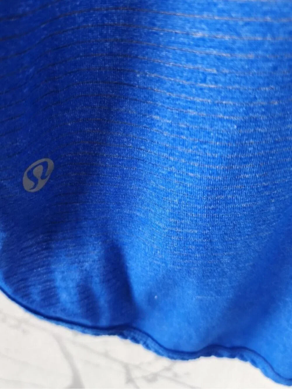 Lululemon Blue Seriously Light Luon 105 F Singlet Tank